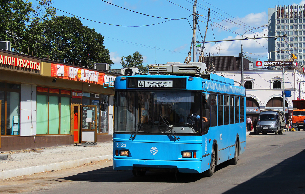 Москва, Тролза-5275.05 «Оптима» № 6123