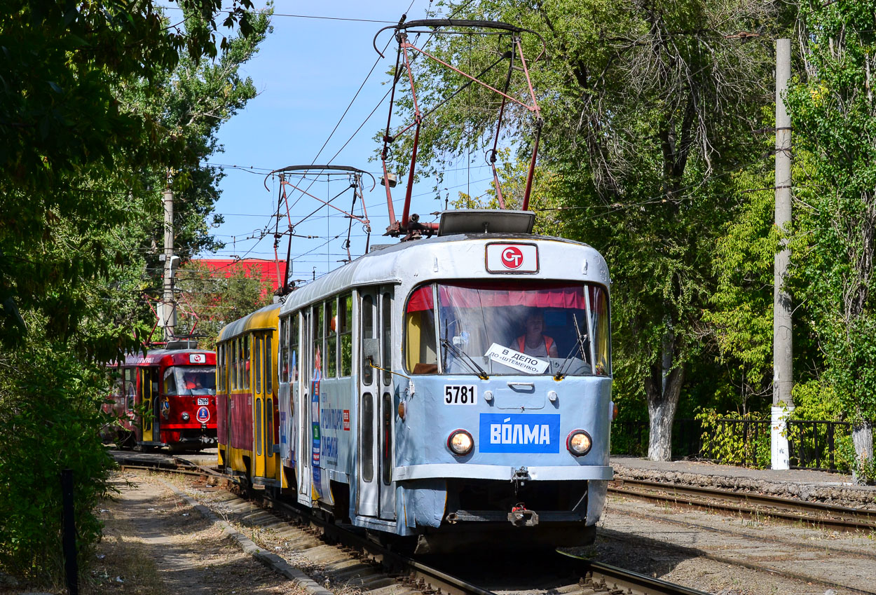 Volgograd, Tatra T3SU № 5781