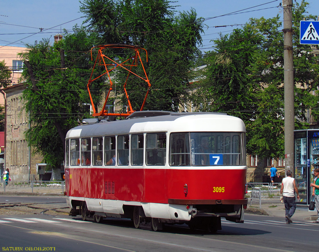 Харьков, Tatra T3SU № 3095