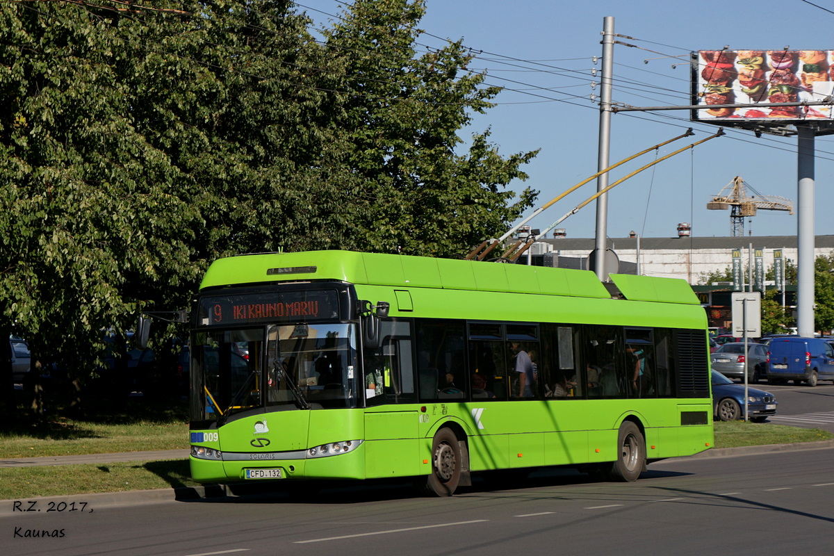 Каунас, Solaris Trollino III 12 AC № 009