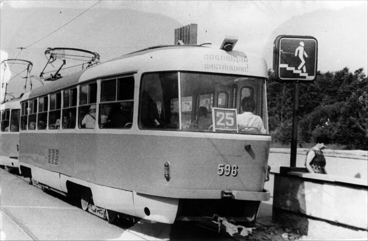 Екатеринбург, Tatra T3SU № 596; Екатеринбург — Исторические фотографии