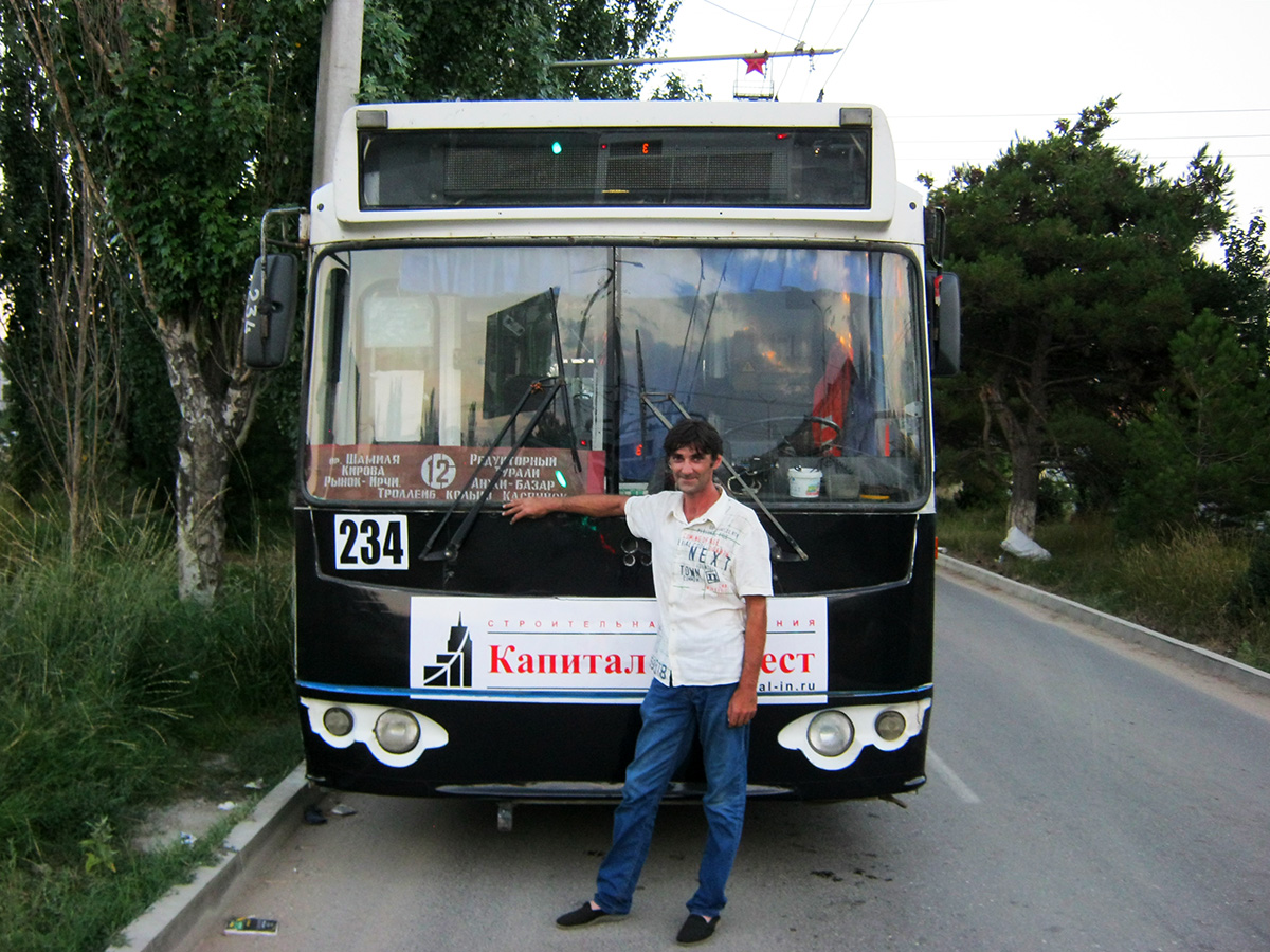 Mahacskala — Electric transport employees