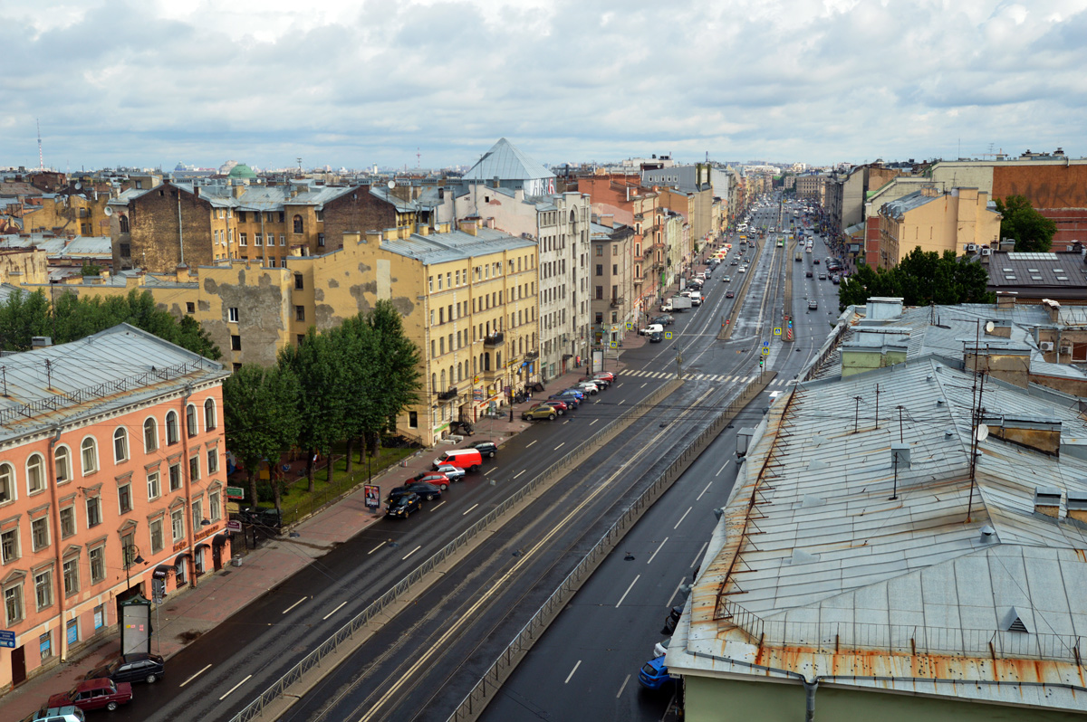 Санкт Петербург — Трамвайные линии и инфраструктура