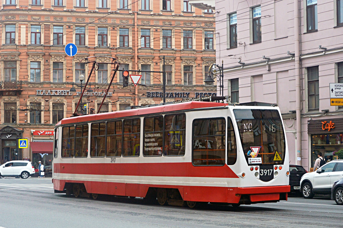 Санкт-Петербург, 71-134А (ЛМ-99АВН) № 3917