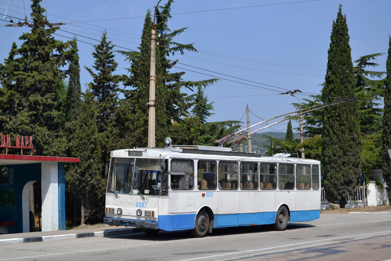 Крымскі тралейбус, Škoda 14Tr02/6 № 8007