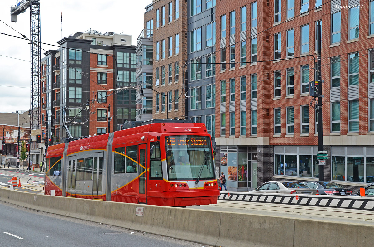 Washington, DC, United Streetcar 100T — 203