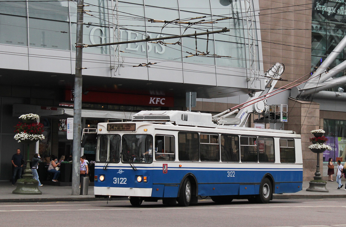 Москва, ЗиУ-682ГМ1 (с широкой передней дверью) № 3122