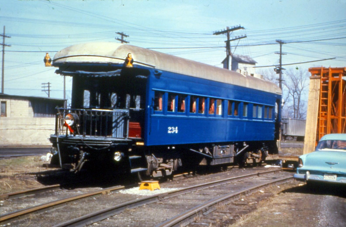 Illinois Terminal Railroad, Danville interurban trailer car # 234