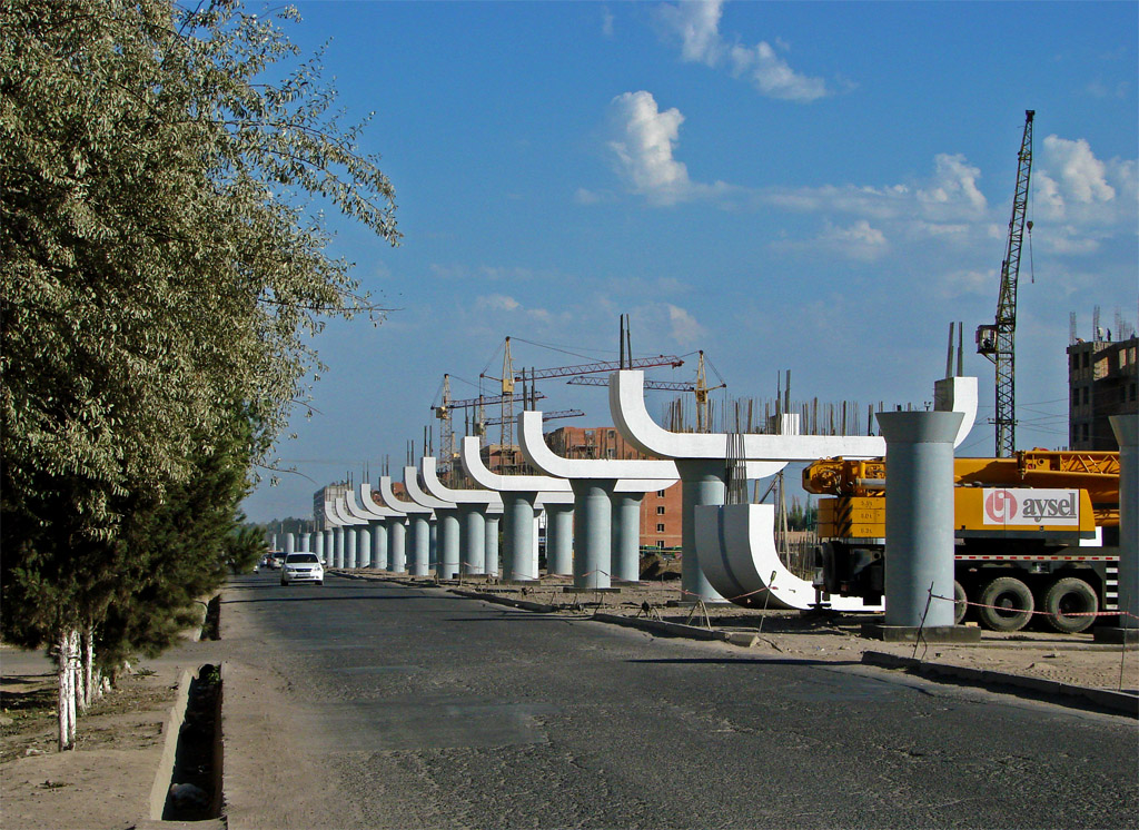 Taškent — Subway construction