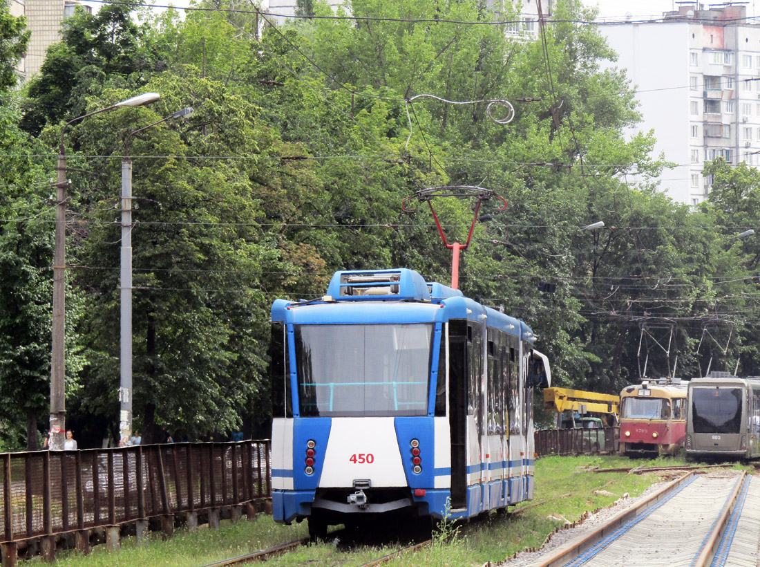 Kijevas, 71-154M-K nr. 450; Kijevas — Tram parade 17.06.2017