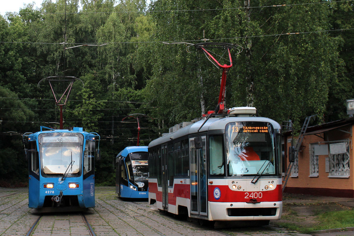 Москва, 71-619КТ № 4278; Москва, Vario LF № 2400