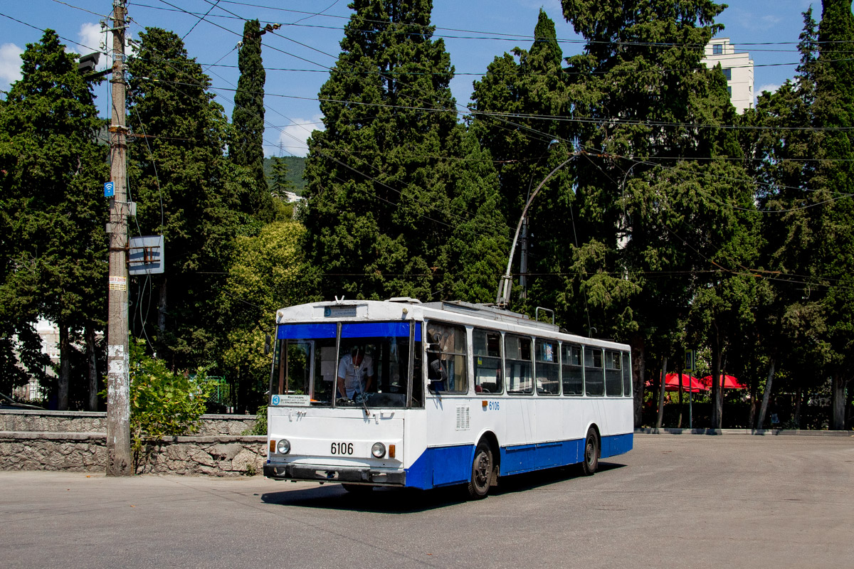 Крымский троллейбус, Škoda 14Tr89/6 № 6106