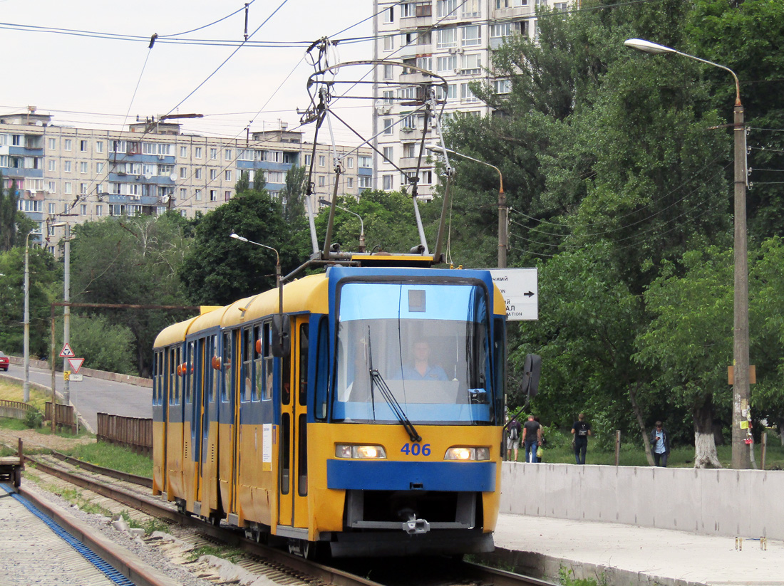 Kyiv, KT3UA № 406; Kyiv — Tram parade 17.06.2017