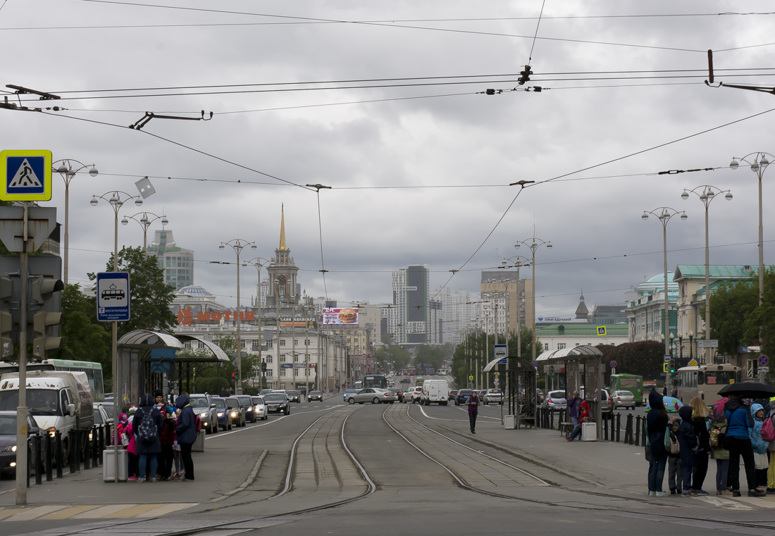 Jekaterinburg — Tram lines