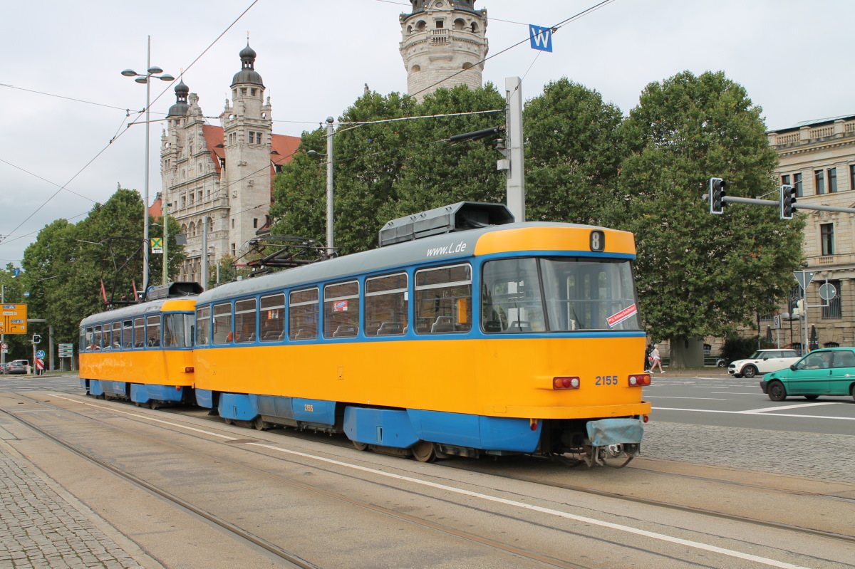 Leipzig, Tatra T4D-M1 nr. 2155