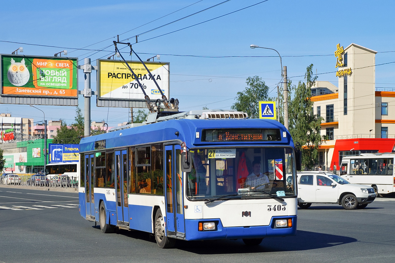 Санкт-Петербург, БКМ 321 № 3403