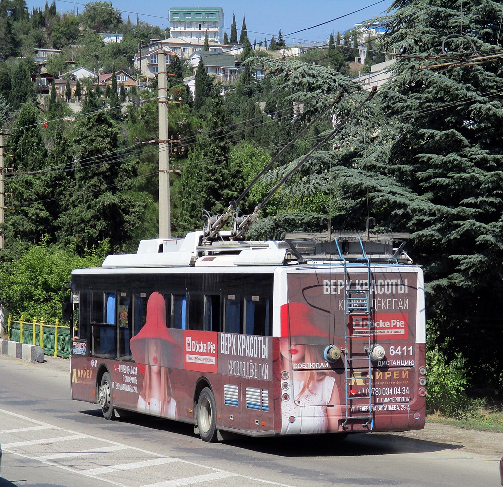 Крымский троллейбус, Богдан Т70115 № 6411