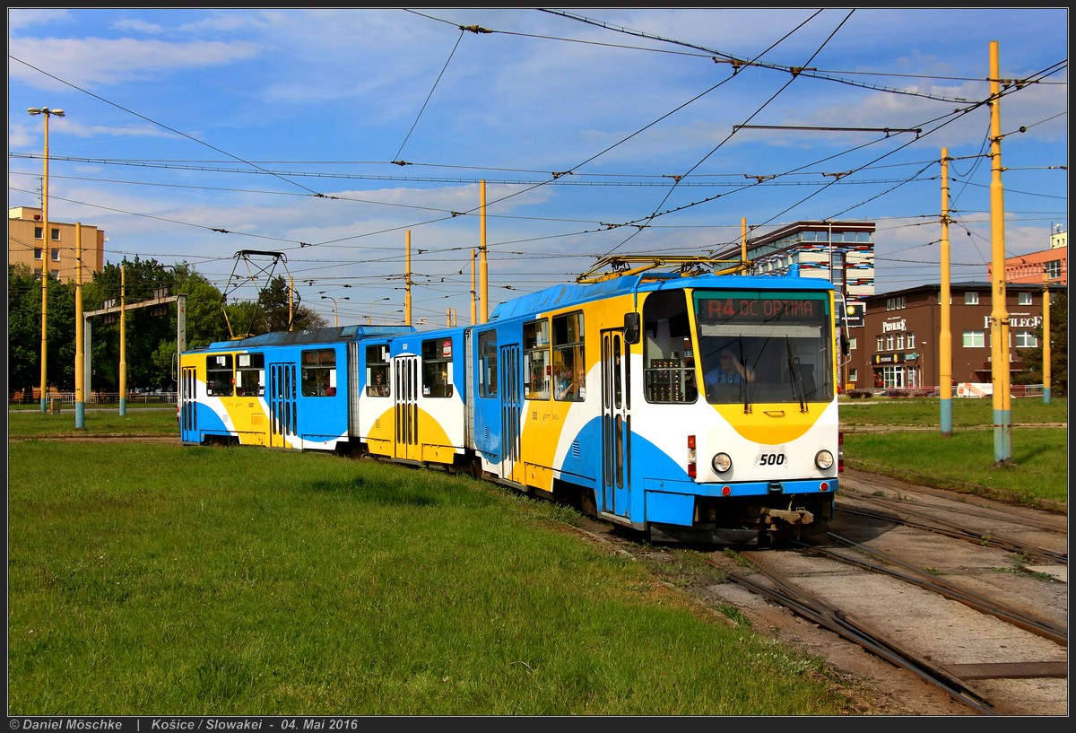 Košice, Tatra KT8D5 č. 500