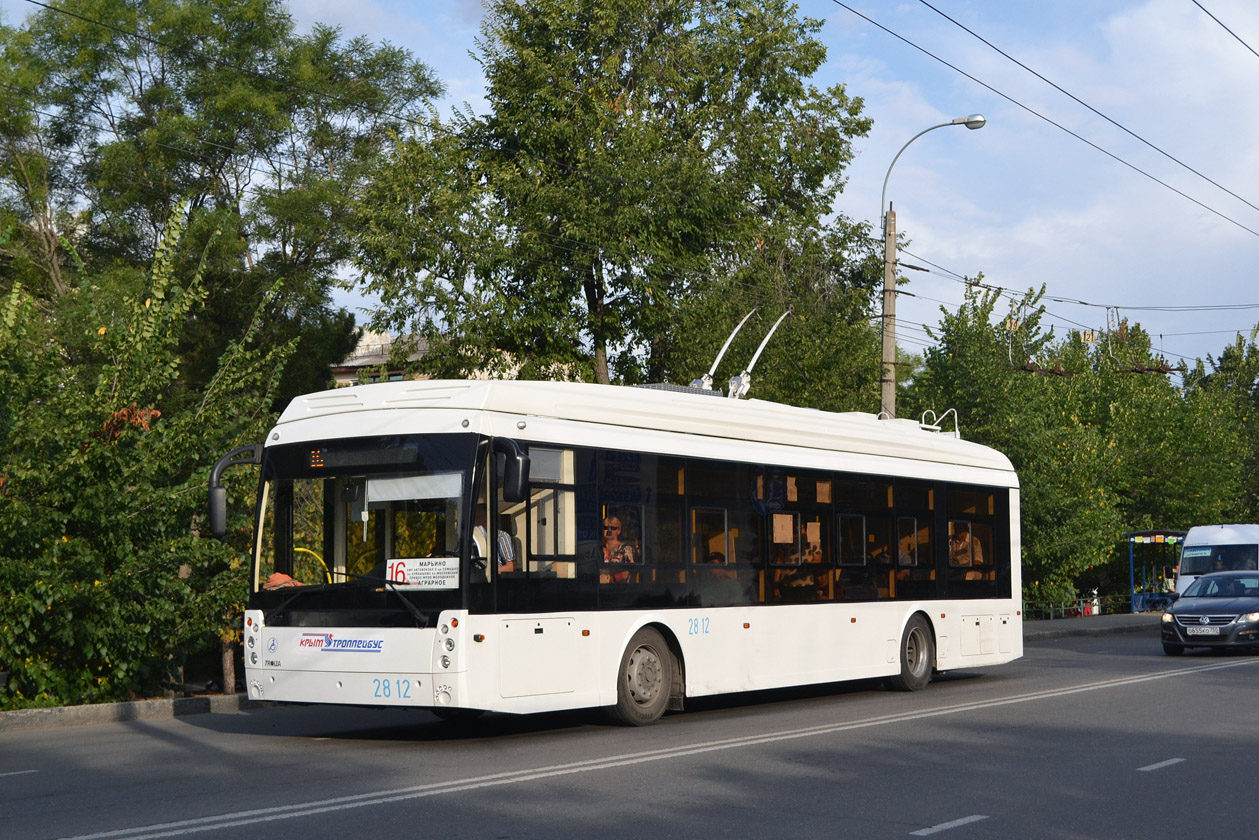 Crimean trolleybus, Trolza-5265.03 “Megapolis” # 2812