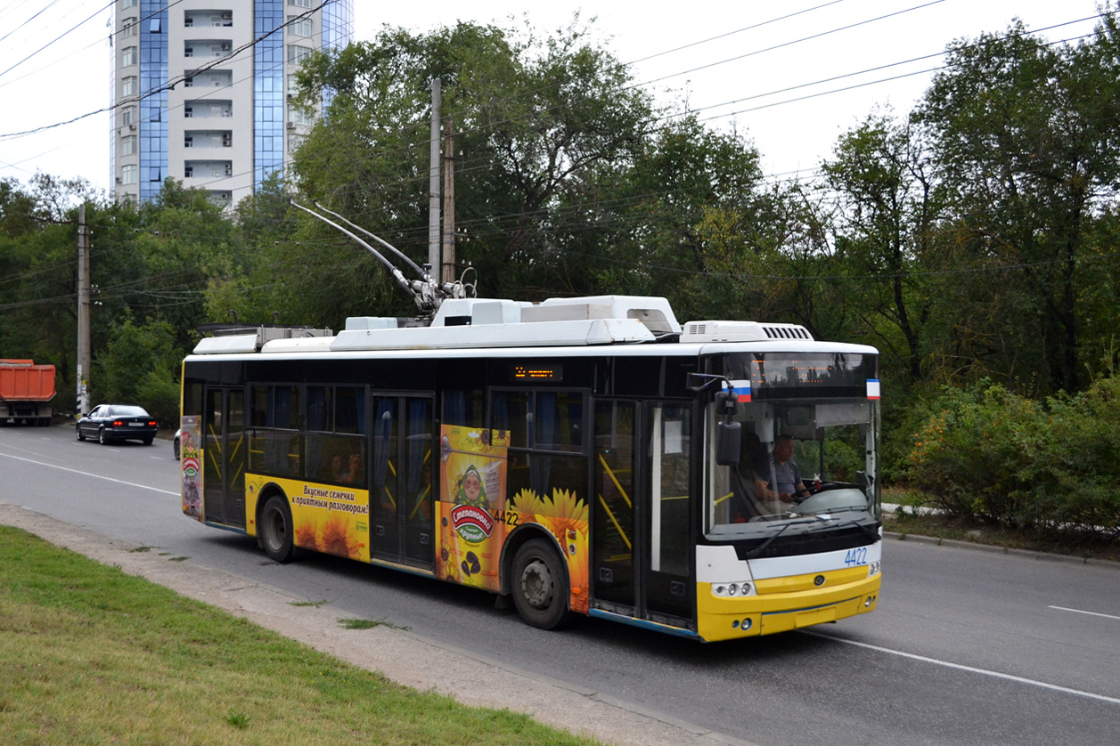 Crimean trolleybus, Bogdan T70115 # 4422