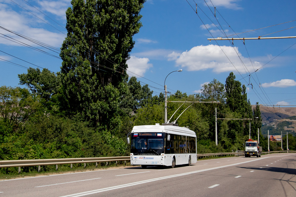 Trolleybus de Crimée, Trolza-5265.05 “Megapolis” N°. 2613