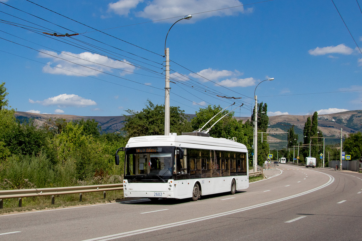 Самая протяженная троллейбусная линия в крыму