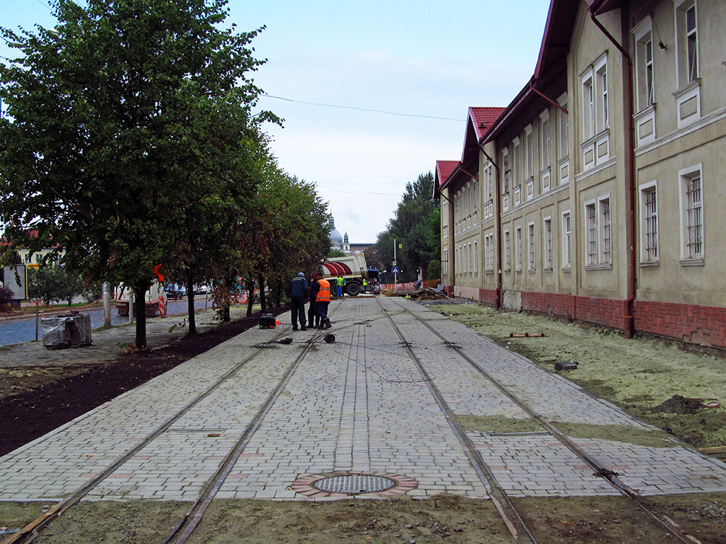Léopol — Tracks reconstruction: Chernivetska str. [12.05.2017-01.09.2017]