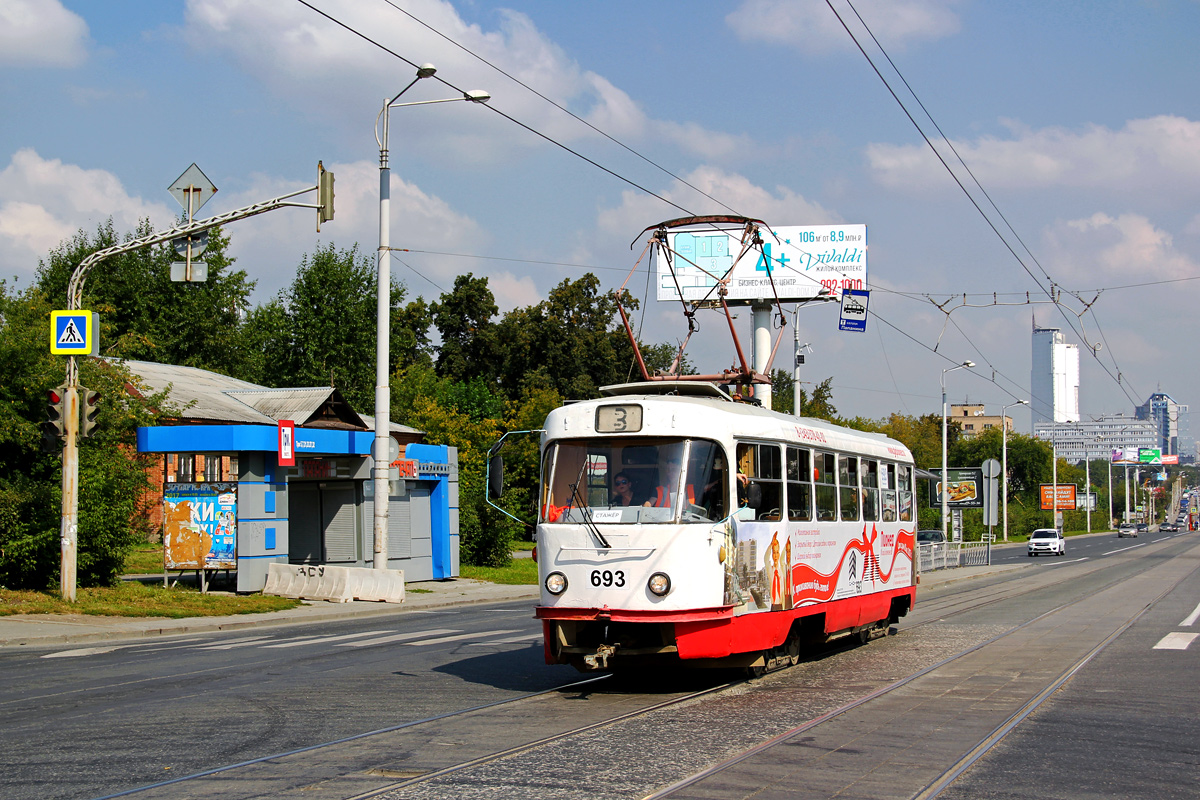 Yekaterinburg, Tatra T3SU № 693