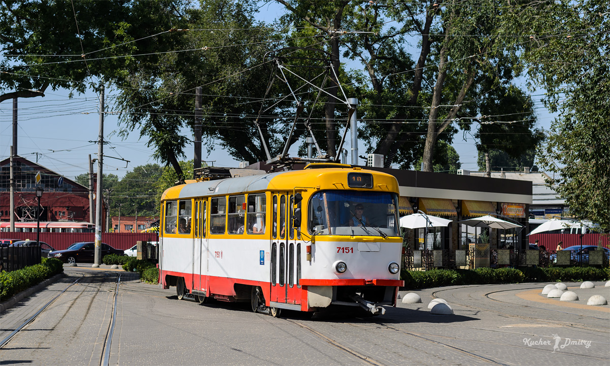 Одесса, Tatra T3A № 7151