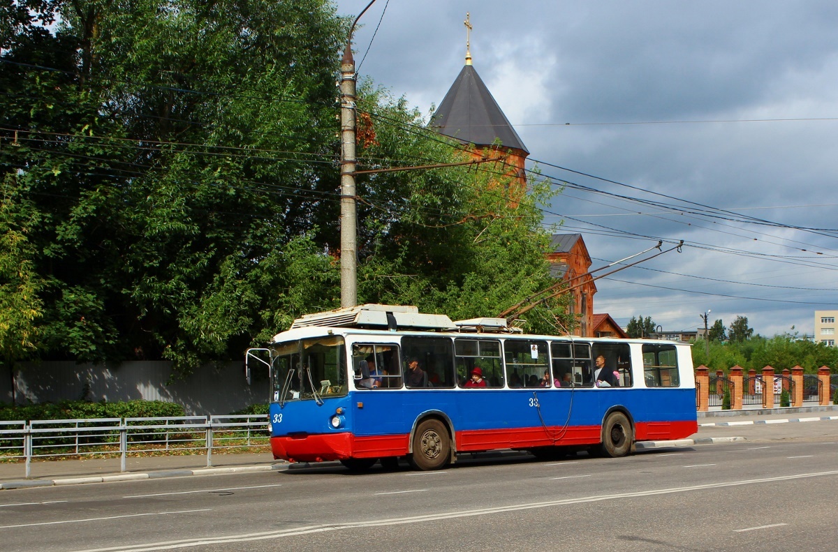 Тверь, ВЗТМ-5284 № 33; Тверь — Троллейбусные линии: Московский район