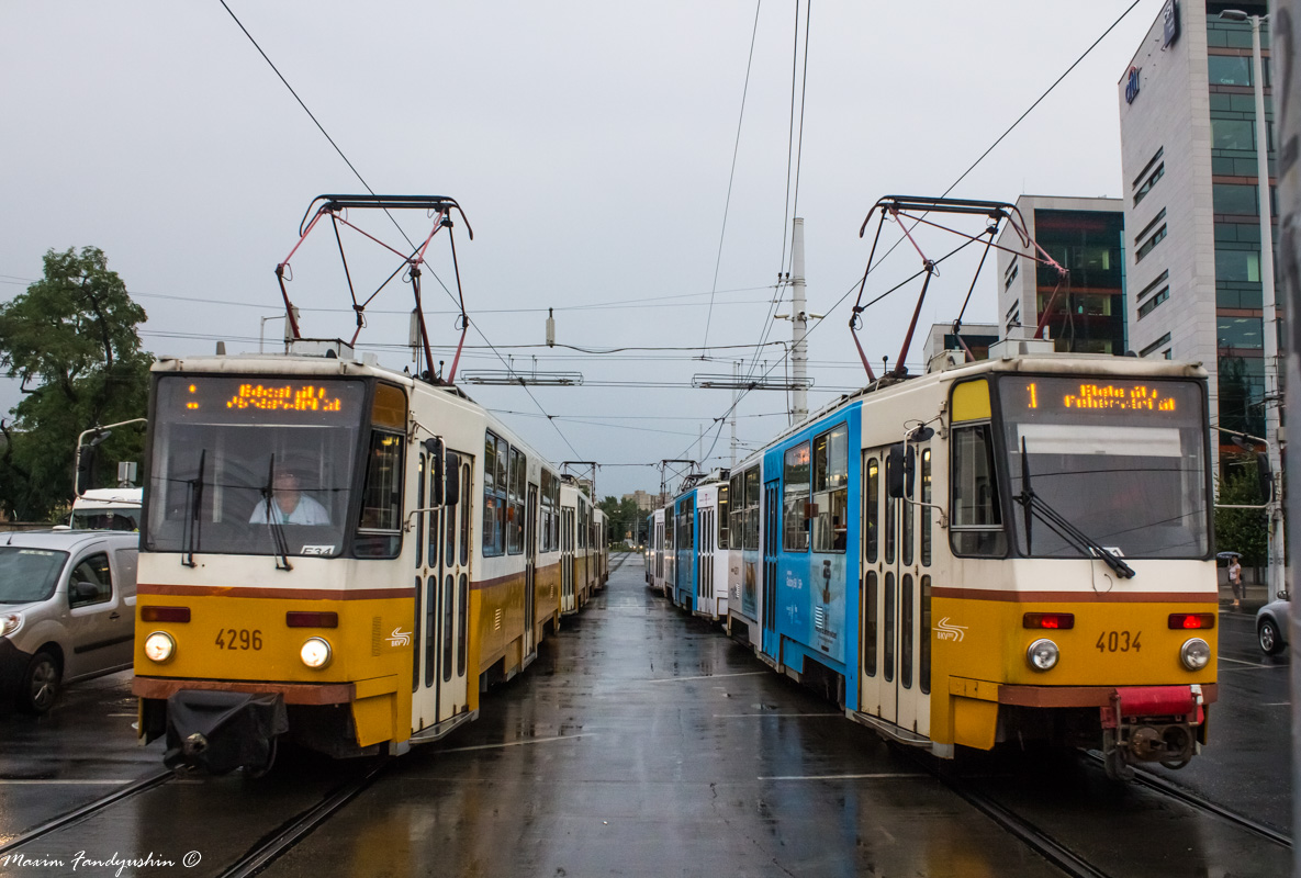 Budapest, Tatra T5C5 — 4296; Budapest, Tatra T5C5 — 4034
