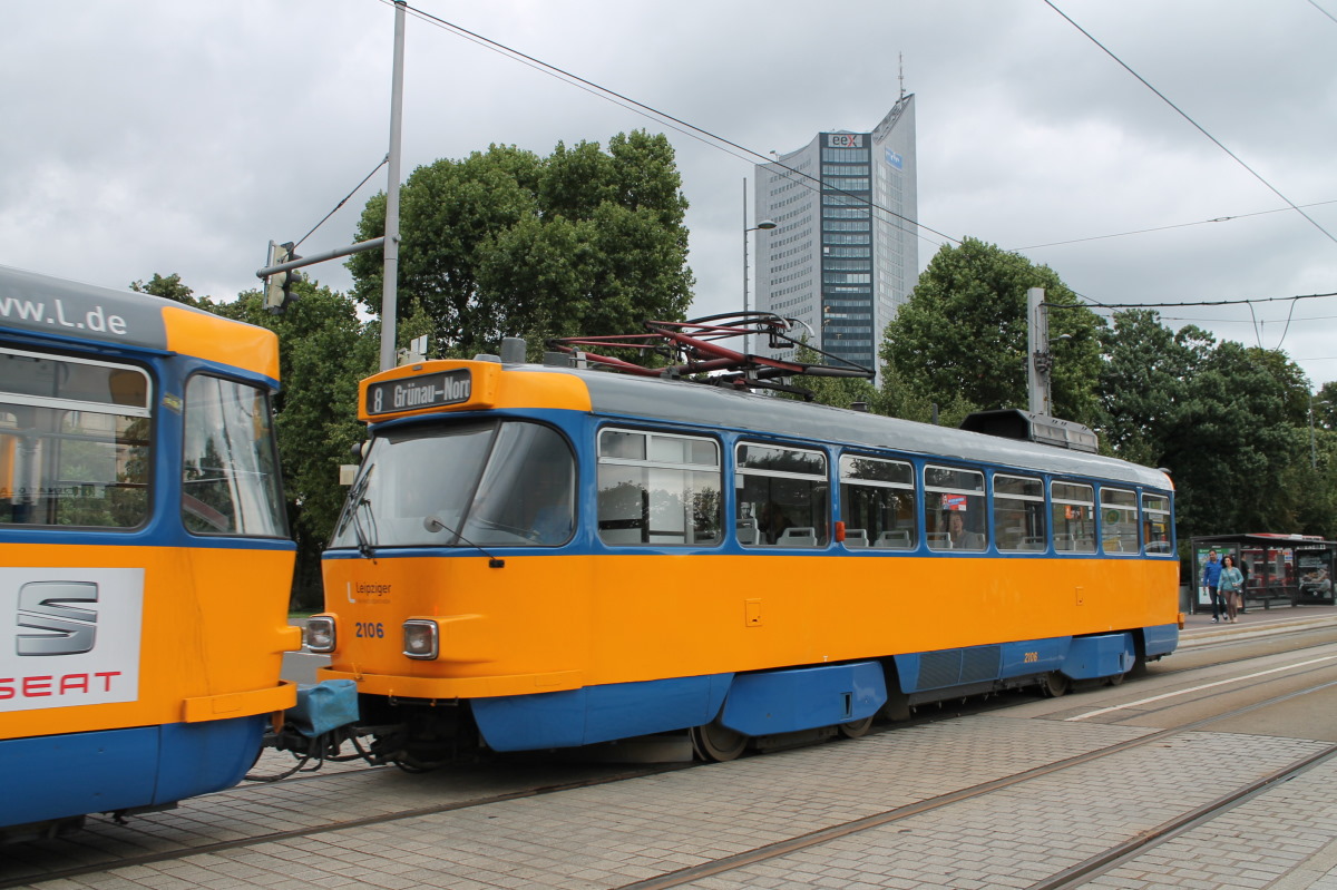 Leipzig, Tatra T4D-M1 # 2106