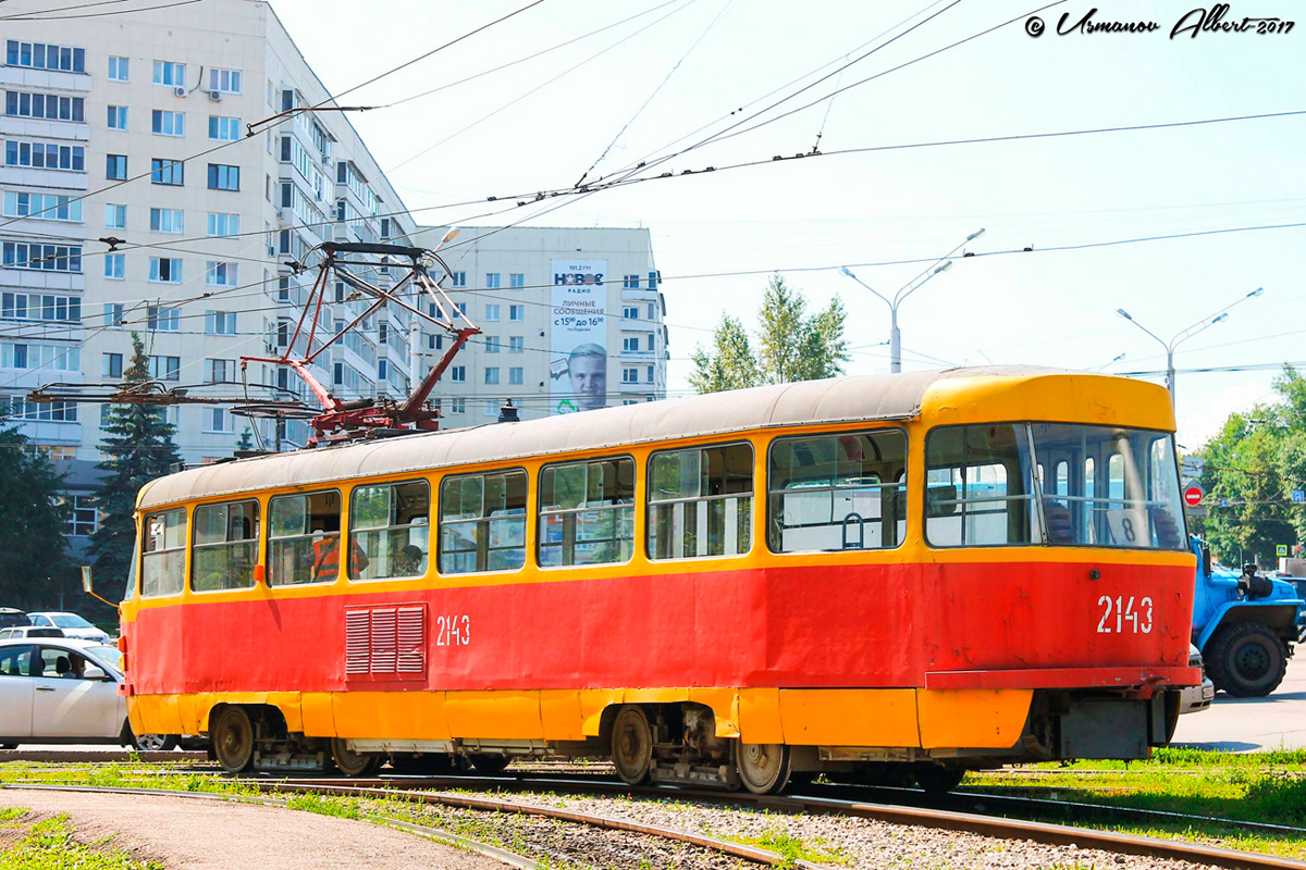 Уфа, Tatra T3D № 2143