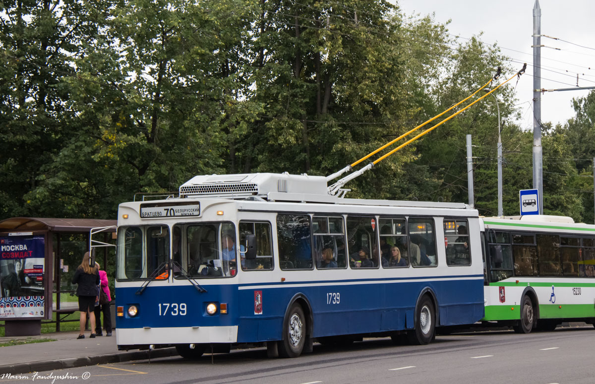 Москва, ЗиУ-682ГМ1 (с широкой передней дверью) № 1739