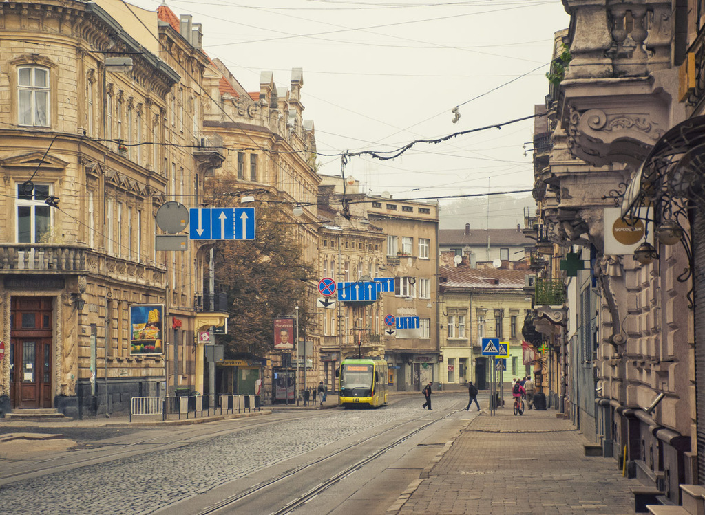 利沃夫 — Tram lines and infrastructure