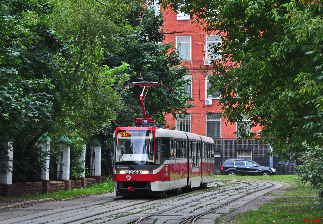 Moscow, Tatra KT3R № 30699