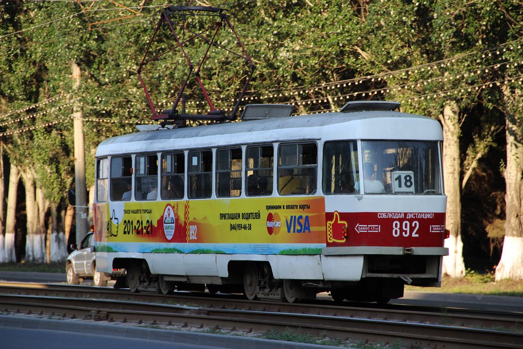 Самара, Tatra T3SU № 892