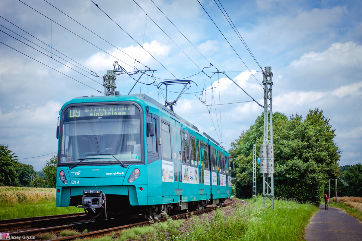 Frankfurt am Main, Bombardier Flexity Swift U5-25 № 631