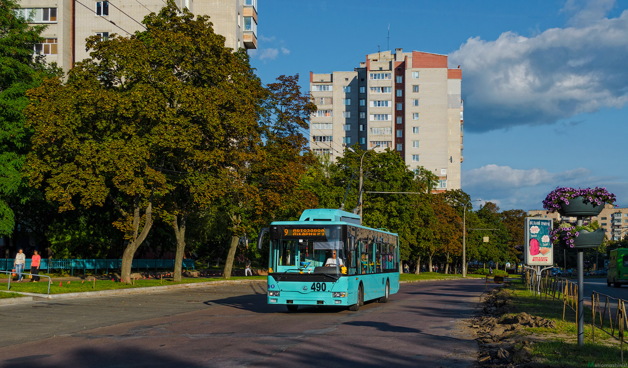 Чернігів, Еталон Т12110 «Барвінок» № 490