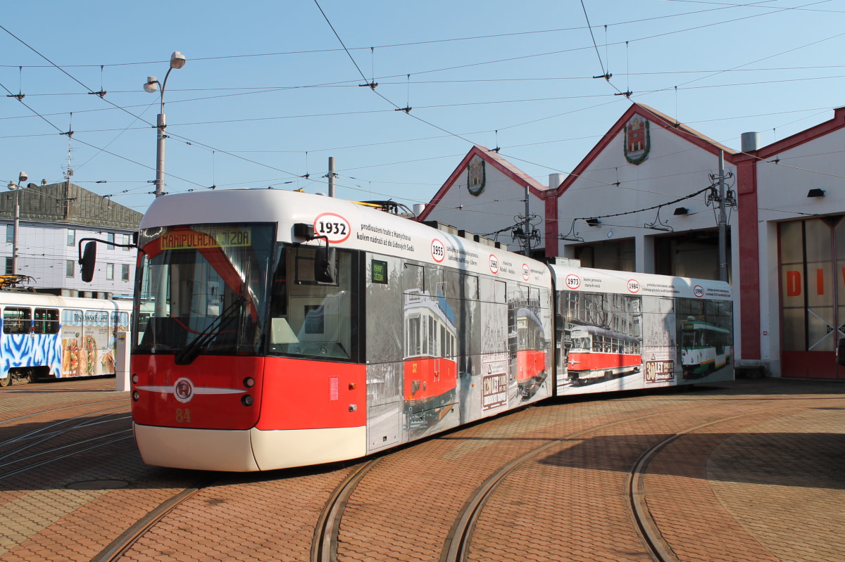 Liberec - Jablonec nad Nisou, EVO 2 N°. 84; Liberec - Jablonec nad Nisou — 120th anniversary of Liberec trams