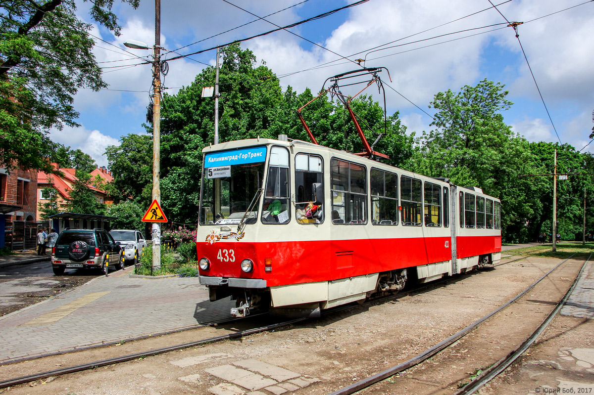 Калининград, Tatra KT4SU № 433