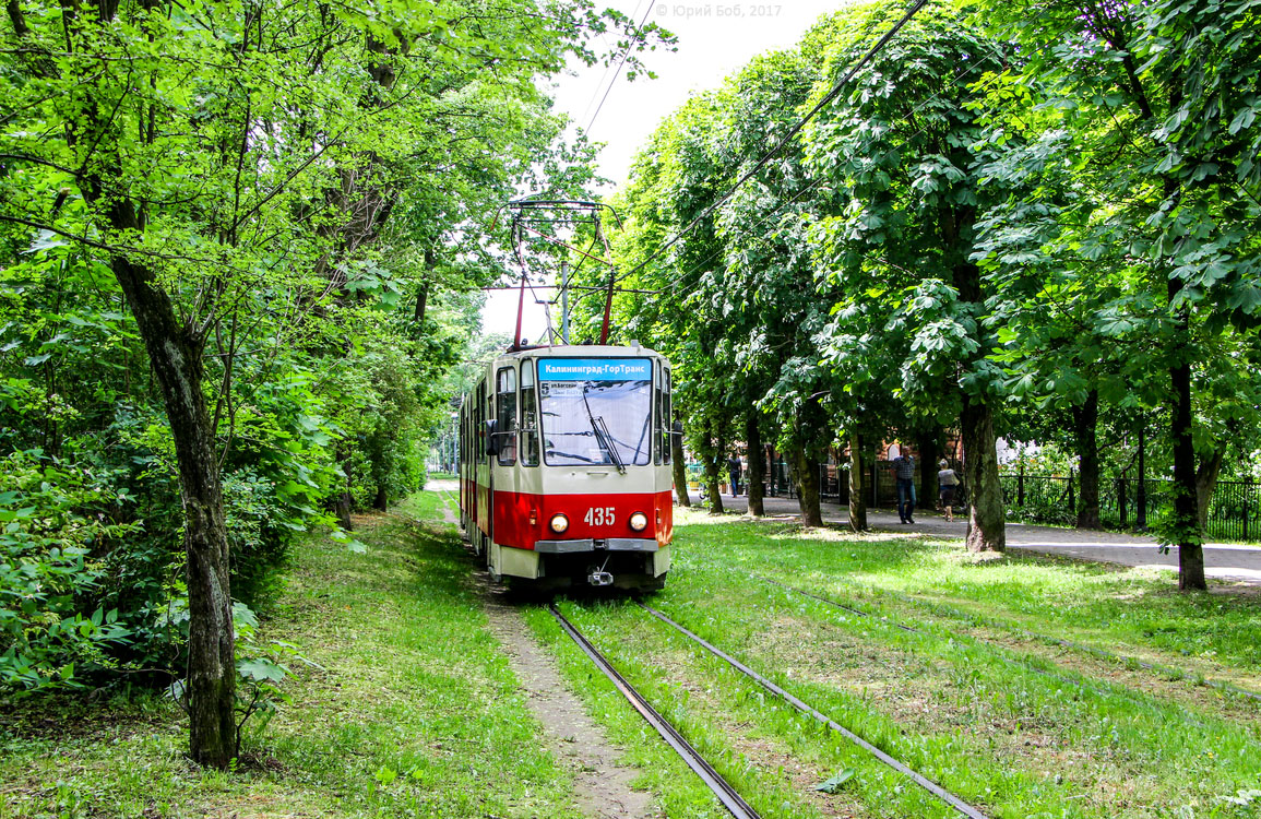 Kaliningrad, Tatra KT4SU # 435