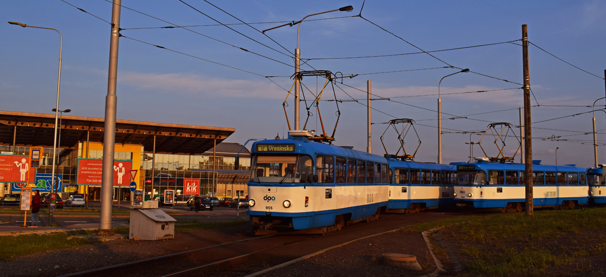 Ostrava, Tatra T3SUCS № 955