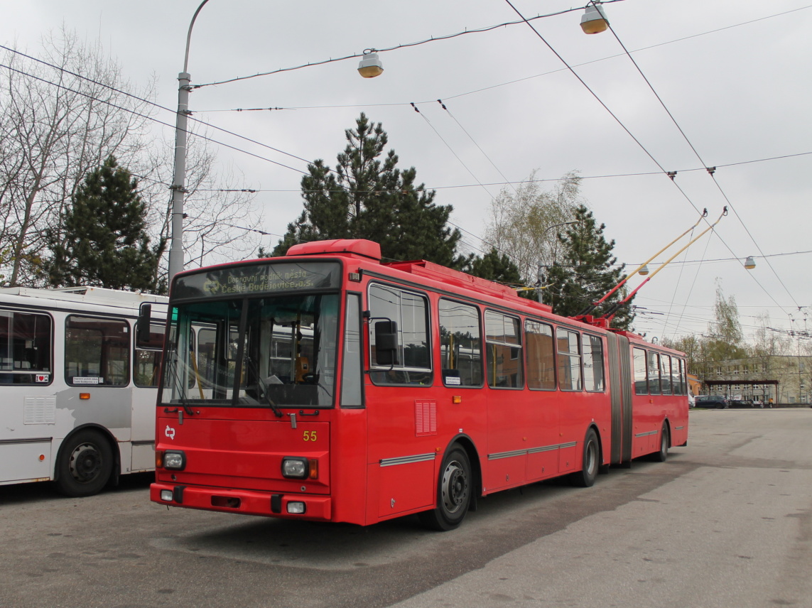 Ческе-Будеёвице, Škoda 15Tr13/7M № 55