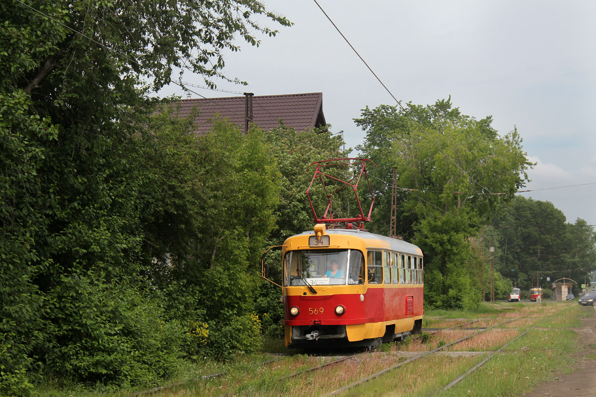 Yekaterinburg, Tatra T3SU # 569