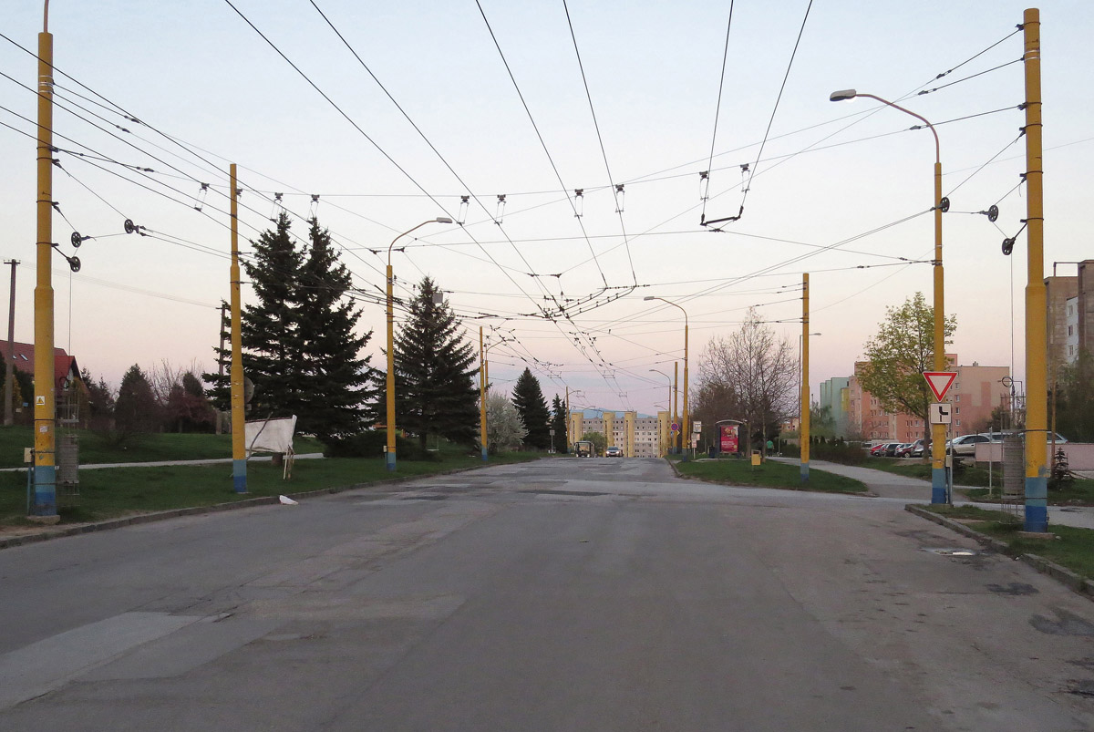 Koszyce — Trolleybus Lines and Infrastructure