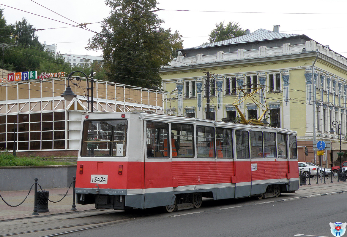 Nižní Novgorod, 71-605 (KTM-5M3) č. 3424; Nižní Novgorod — 16-th All-Russian competition of professional skills "The best tram driver", 13-15 september 2017