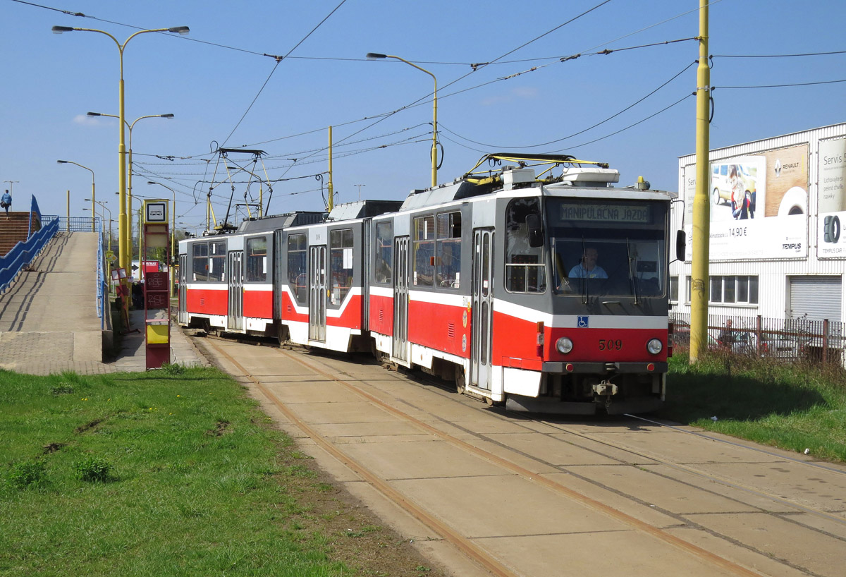 Košice, Tatra KT8D5R.N2 № 509; Košice — Tramway Lines and Infrastructure