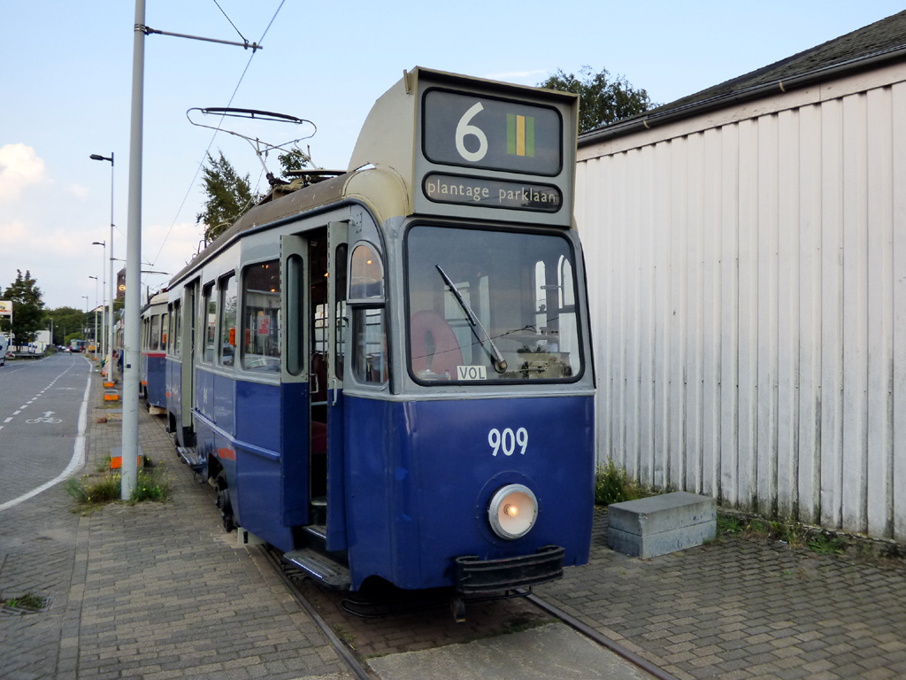 Амстердам, Трёхосный моторный Werkspoor № 909