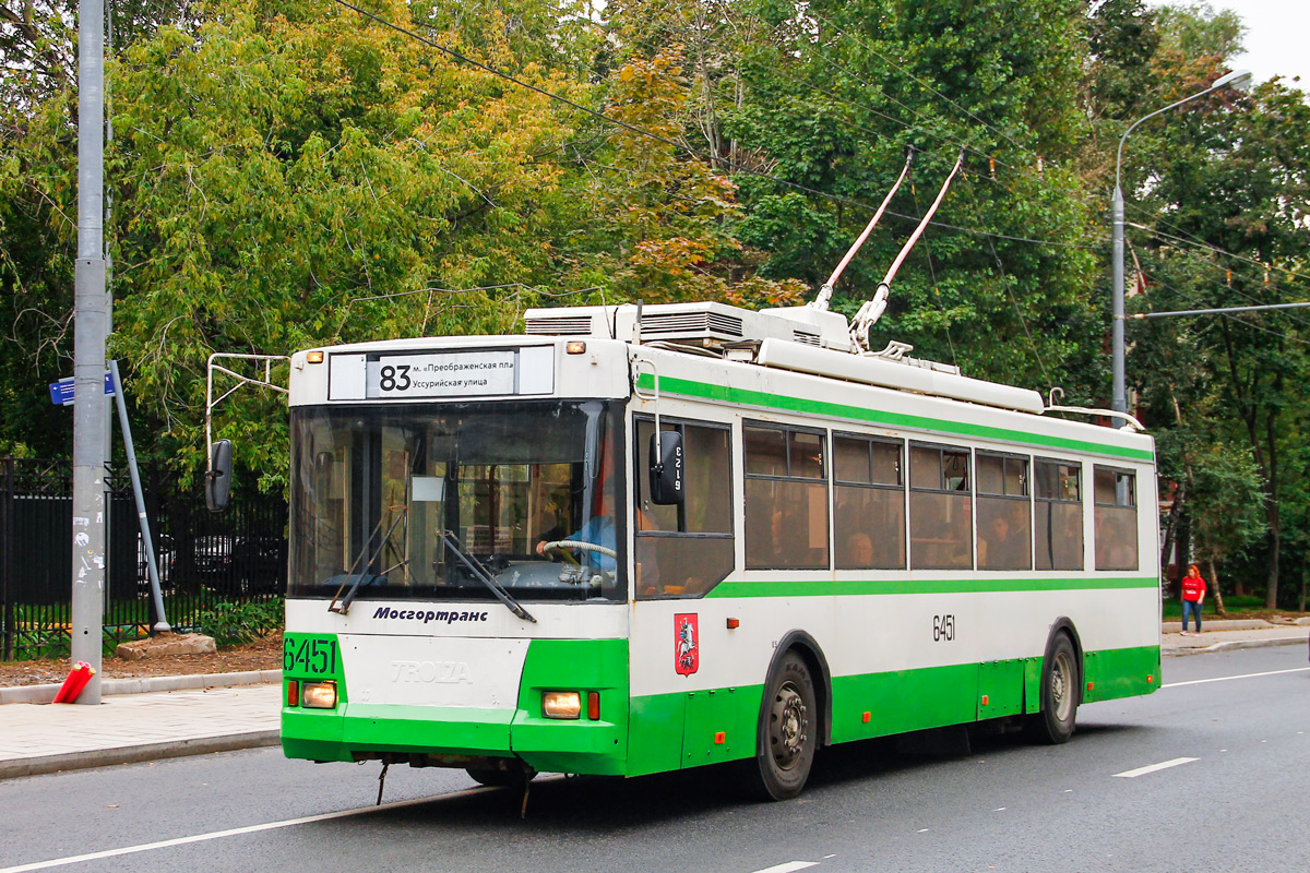 Moscow, Trolza-5275.05 “Optima” № 6451